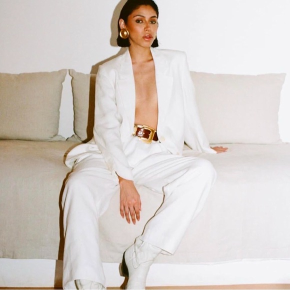 MARA HOFFMAN TATUM blazer suit jacket cotton - Size S - NWOT - Picture 6 of 7